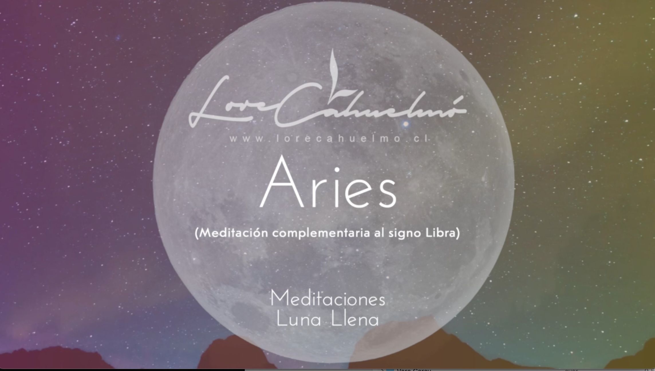 Meditaciones luna llena
